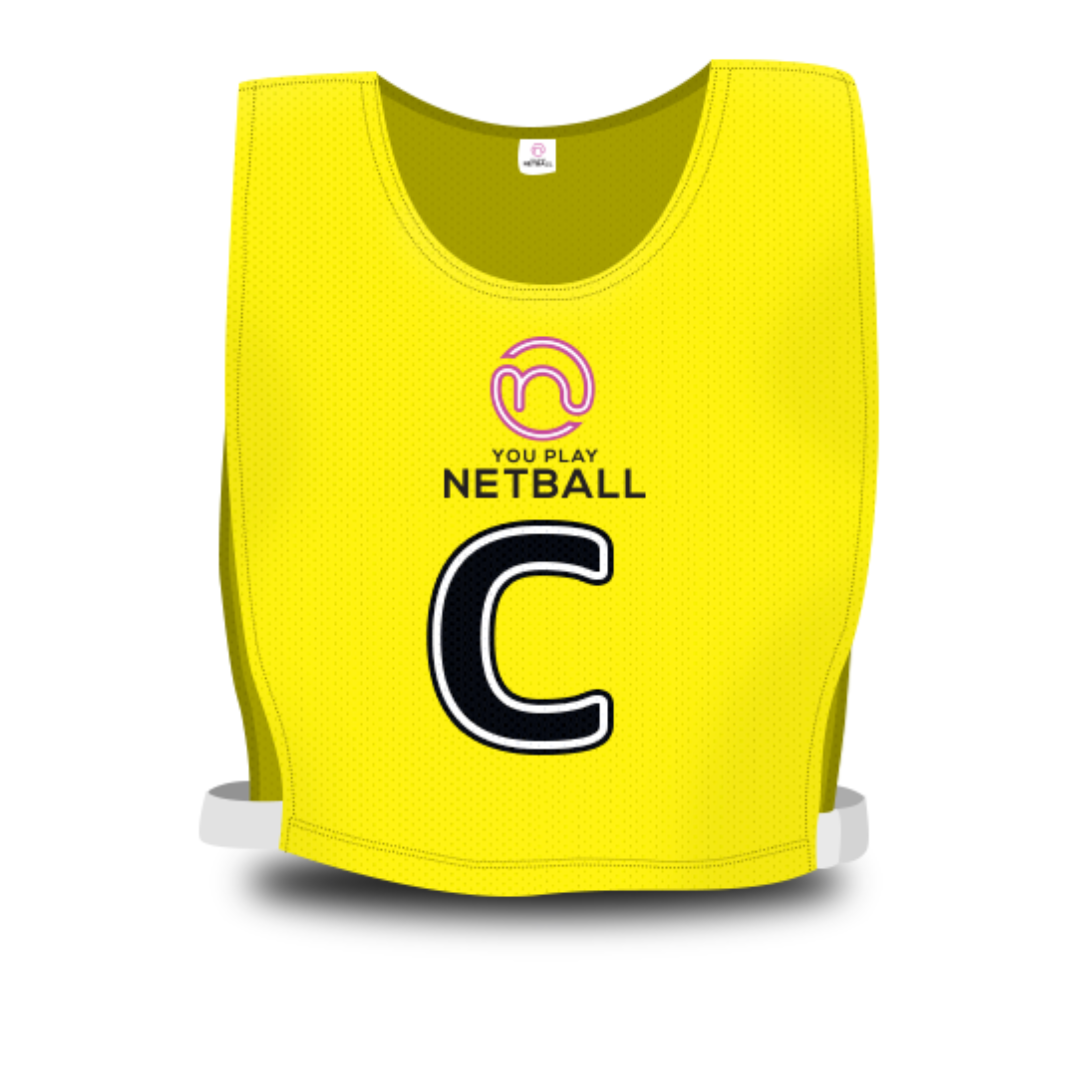 You Play Netball - Team Bibs (Yellow)