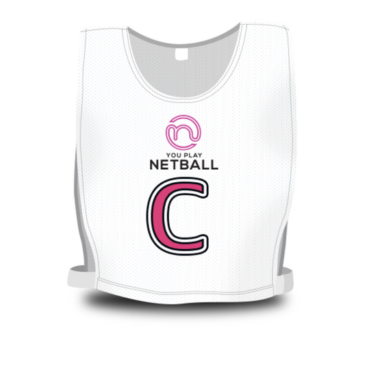 You Play Netball - Team Bibs (White)