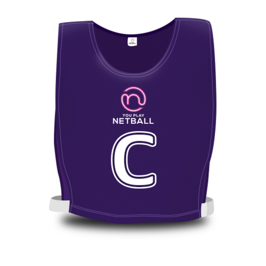 You Play Netball - Team Bibs (Purple)