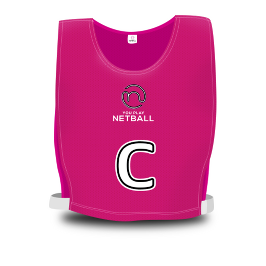 You Play Netball - Team Bibs (Pink)