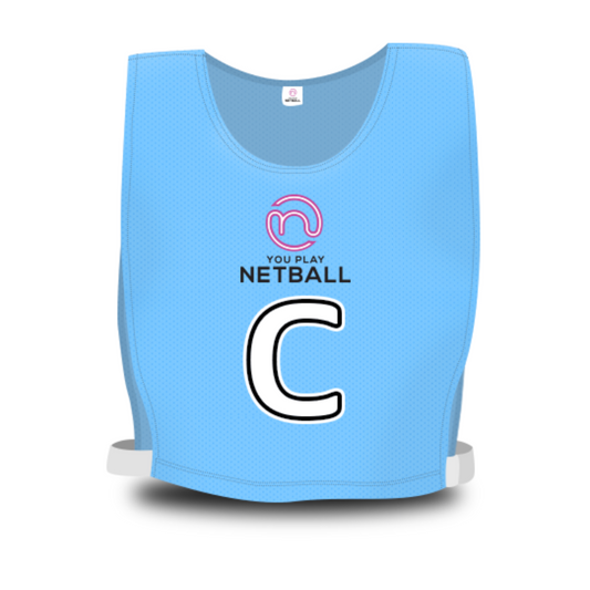 You Play Netball - Team Bibs (Sky Blue)
