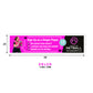 Single Player Sign-up Banner 8ft x 2ft - Option 3