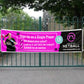 Single Player Sign-up Banner 8ft x 2ft - Option 4