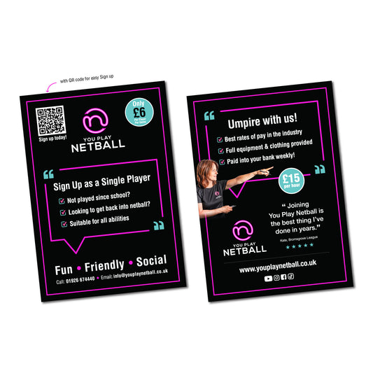 A5 Promotional Flyer